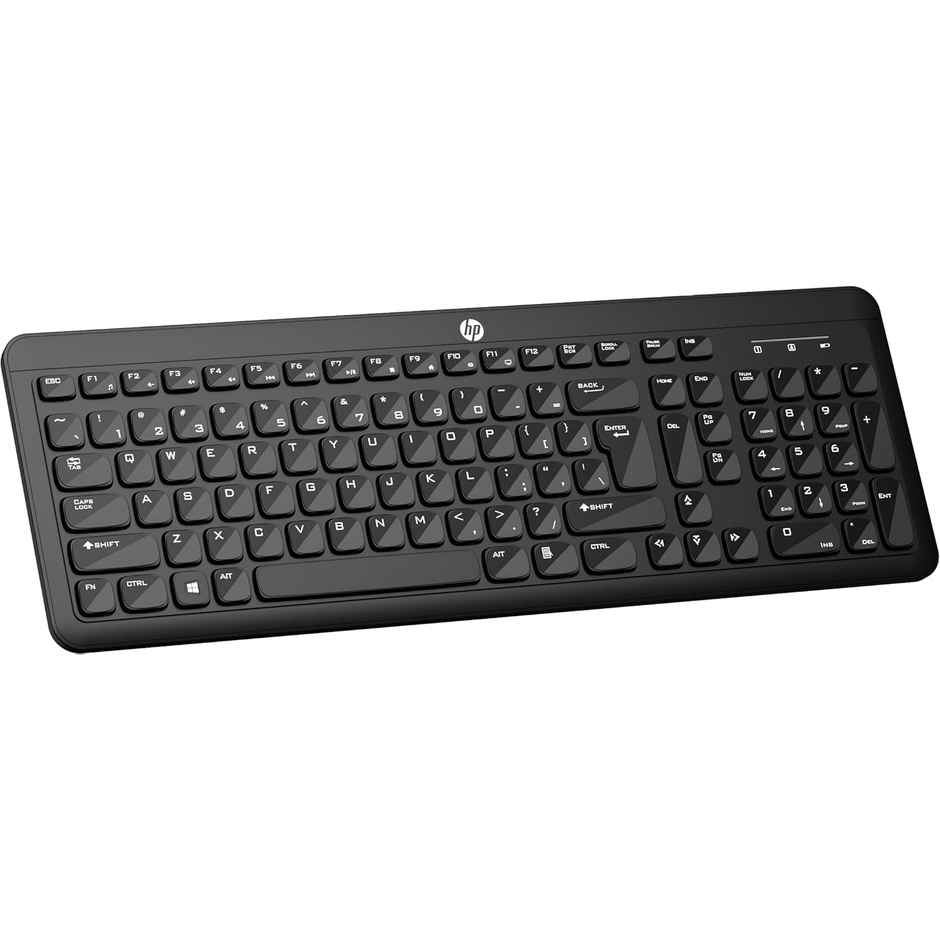 Hp K260 Wireless Keyboard/Quick/Comfy/Accurate/Plug and Play/Led Indicators - Black