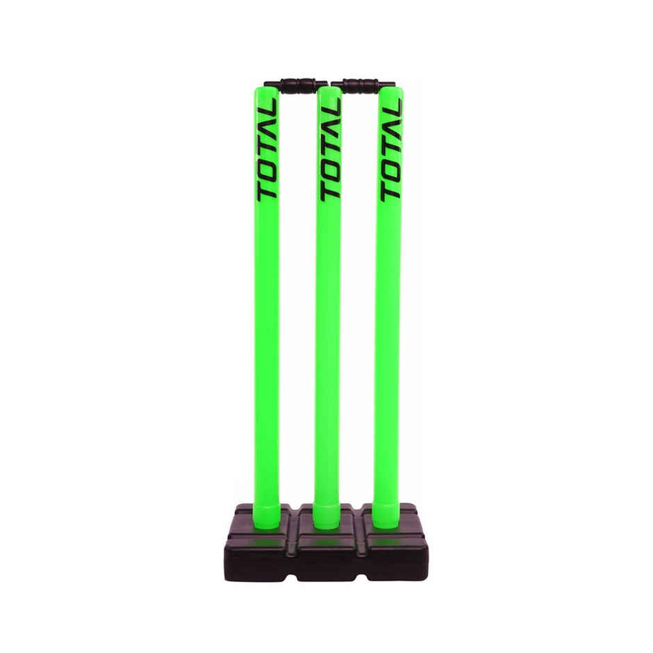Total Plastic Cricket Stump Set With Cover