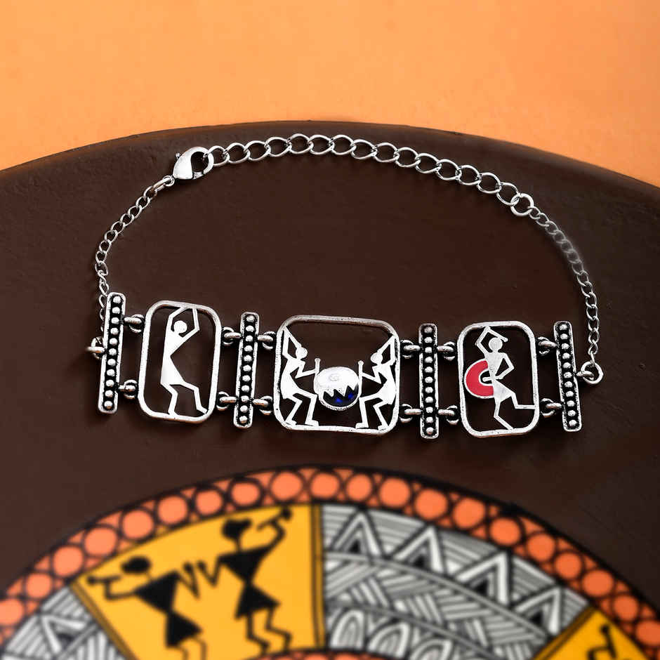 Voylla Warli Rangilo Maro Dholna Bracelet