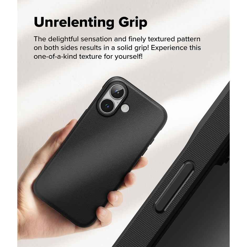 Ringke Iphone 16 Back Cover Case | Onyx - Black