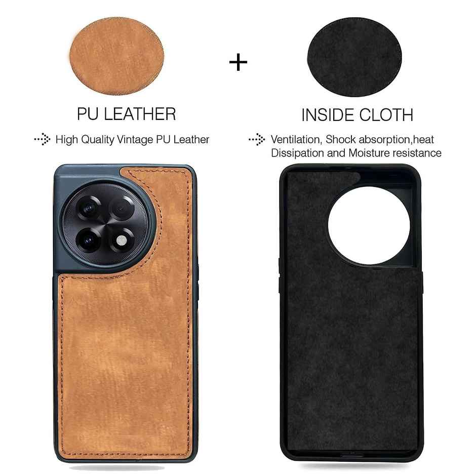 Artistque Case For Oneplus 11R 5G / Oneplus 11R Back Cover - Premium Pu Leather Cover