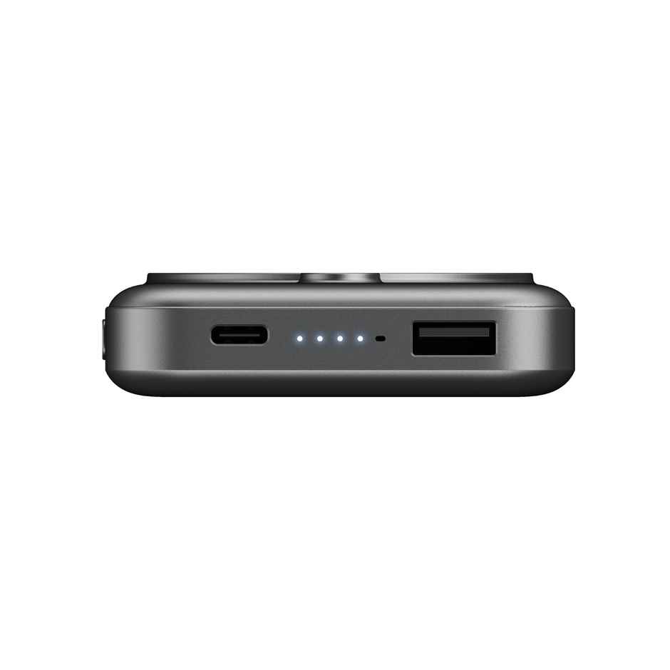 boat EnergyShroom PB331 MagnaCharge Wireless Powerbank | Ash Black