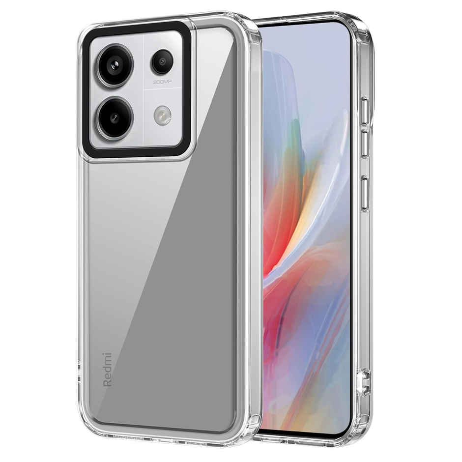 Zapcase Back Cover for Mi Redmi Note 13 Pro 5G | Space-Clear