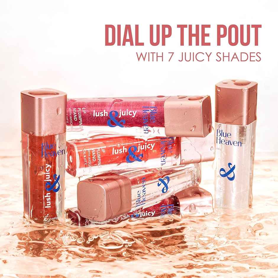 Blue Heaven Lush & Juicy Natural Lip Plumping Wand, Mauve Tint