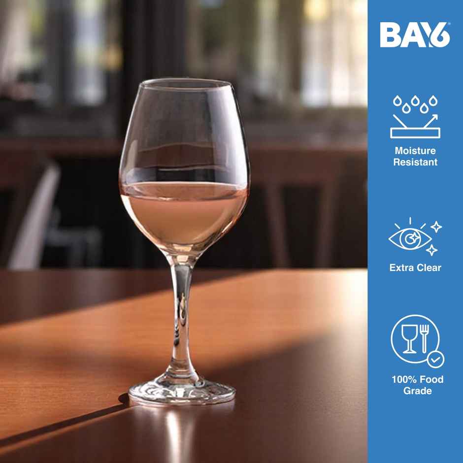 Imported White Wine Glass Set | 2 pc | 365 ml | BAY6