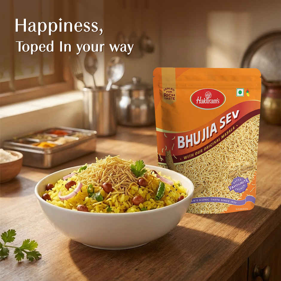Haldiram's Bhujia | Spicy & Crunchy Snack