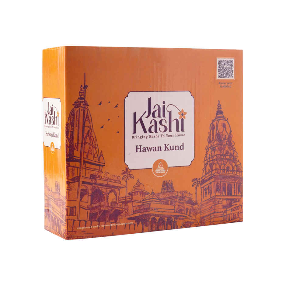 Jai Kashi Copper Hawan Kund Small - 5.5 inch