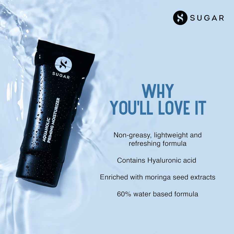 SUGAR Cosmetics Aquaholic Priming Moisturizer