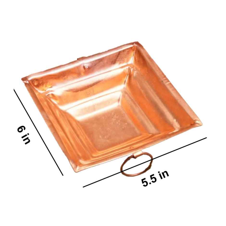 Copper Hawan Kund | 5.5 - 6 inch | ServDharm