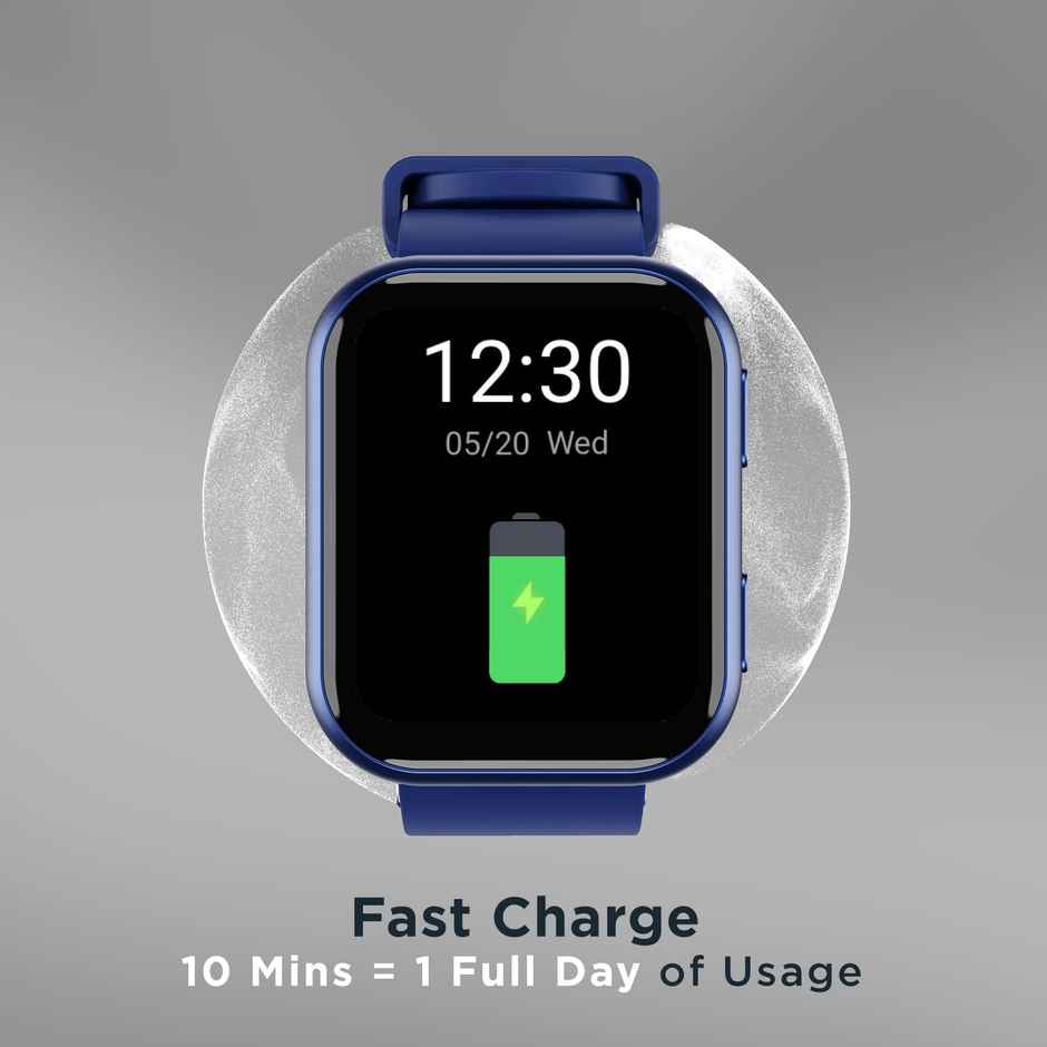 boAt Blaze Smartwatch | 1.75" Display - Deep Blue