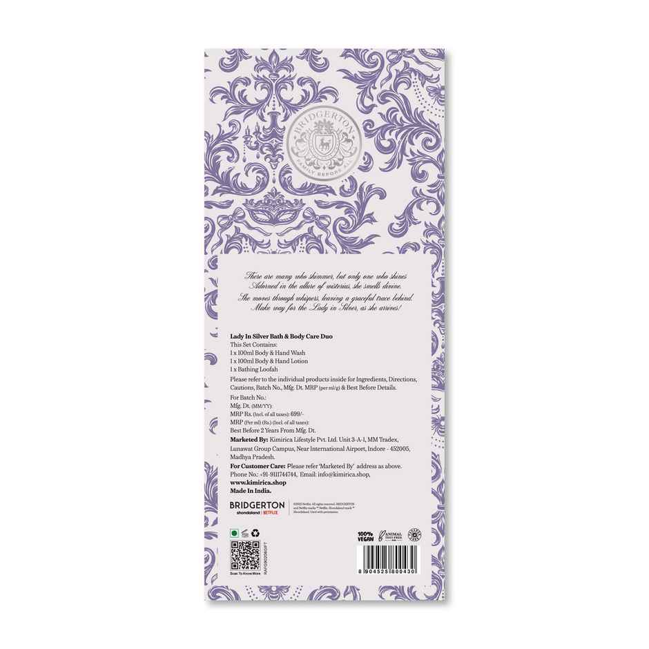 Kimirica Lady In Silver Bath & Body Duo