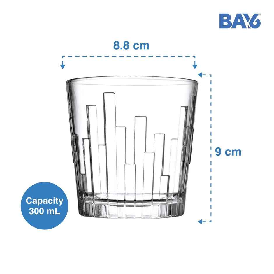 Premium Whisky Glass Set | 300 ml | 6 pc | BAY6