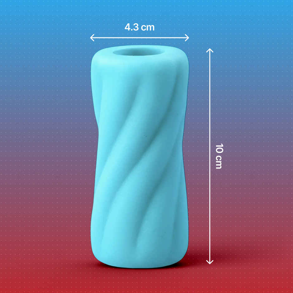 Nooky Tease 2 in 1 Play Kit Glide Mens Stroker and MUZZE Intimacy Mood Drink