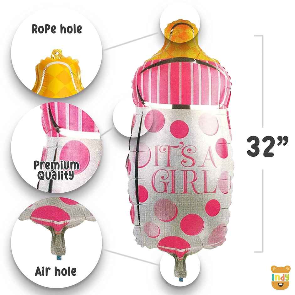 Just Party Baby Girl Welcome Home New Born Baby Theme Decoration Kit