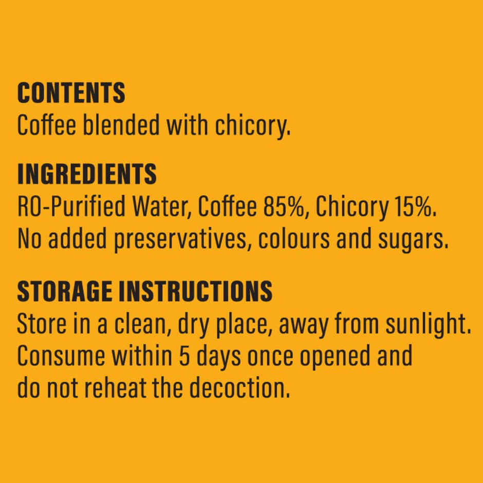 Cothas Filter Coffee Decoction Medium Roast Coffee Premix