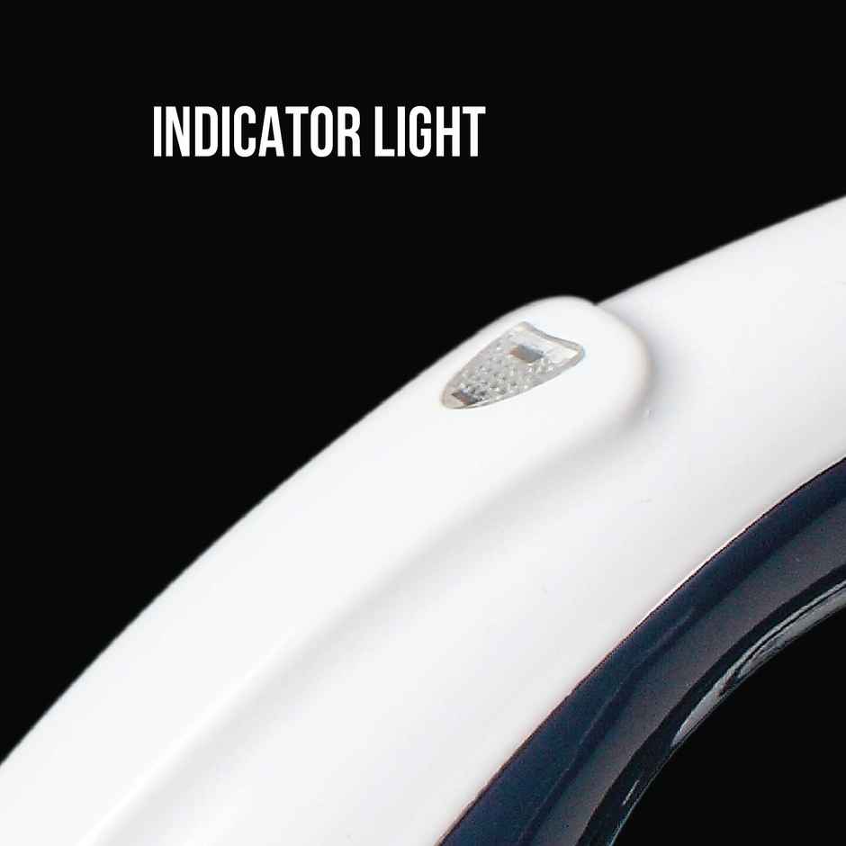 Havells Glydo 1000 Watt Dry Iron | Non Stick Sole Plate | Easy Grip Temp. Knob | Charcoal Blue