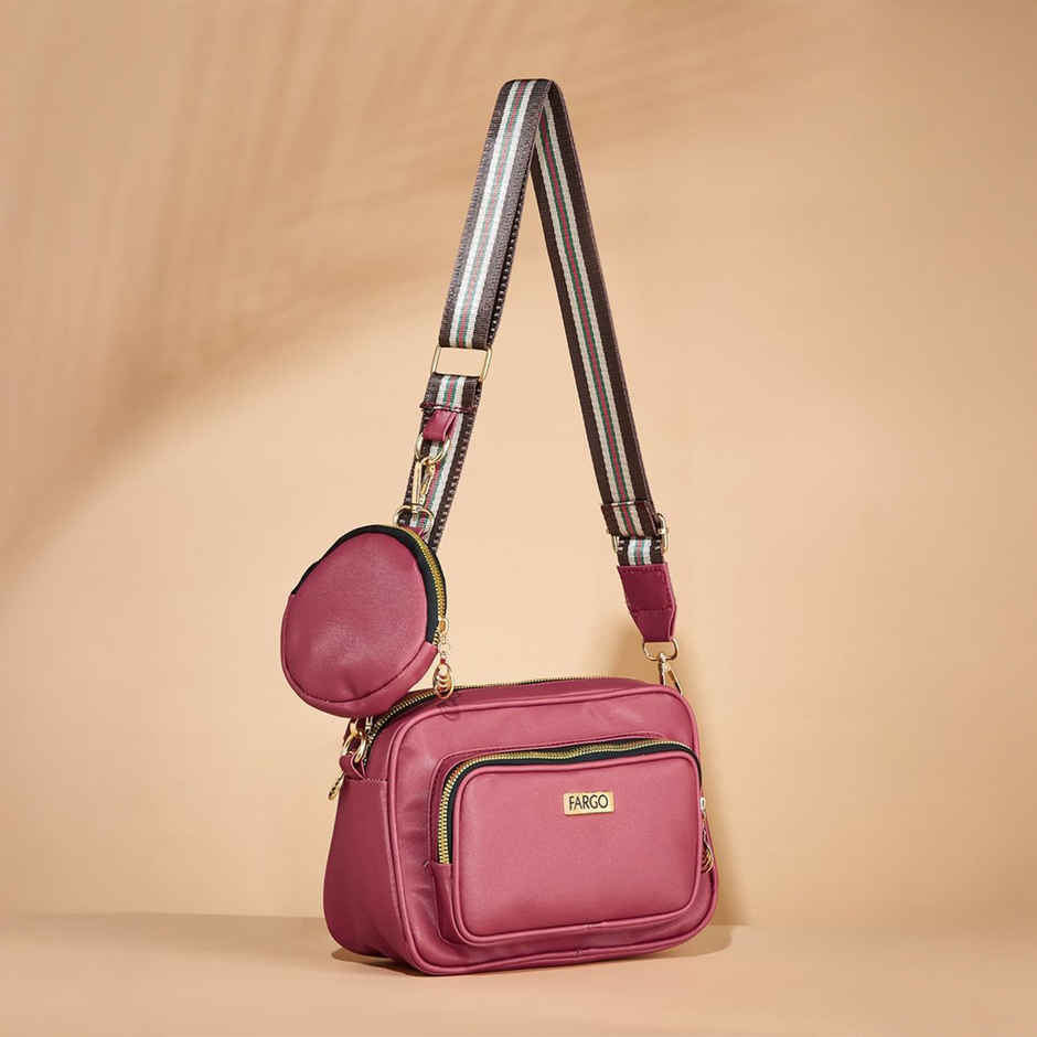 Fargo Women's Premium Sling Bag | Maroon