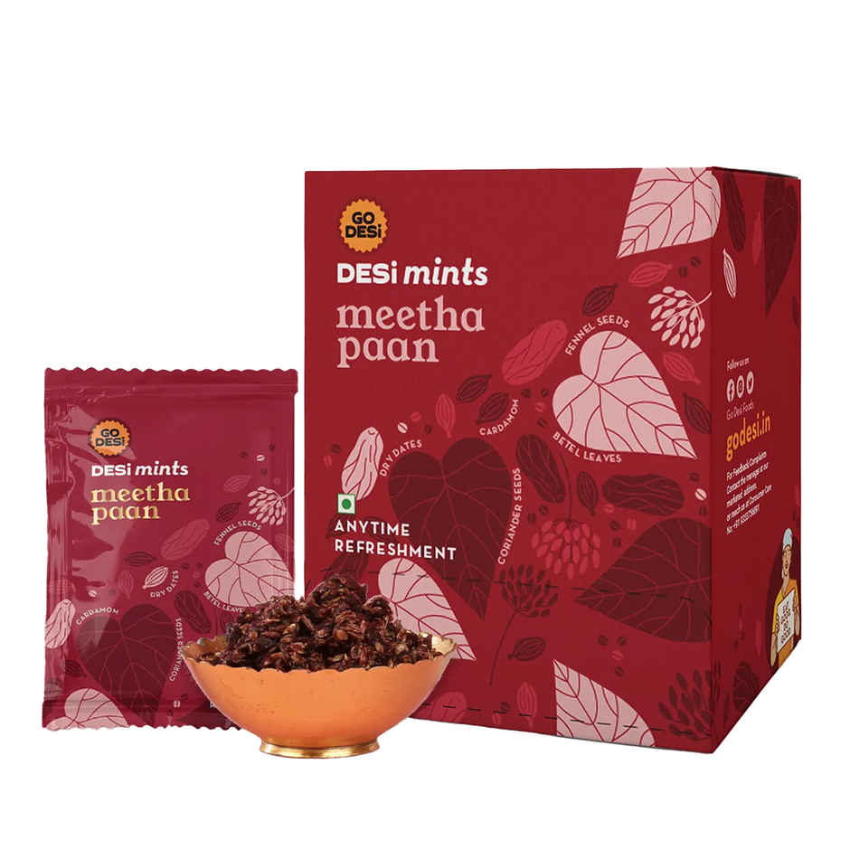 Meetha Paan, 12 Pcs | Mouth Freshener | by GO DESi