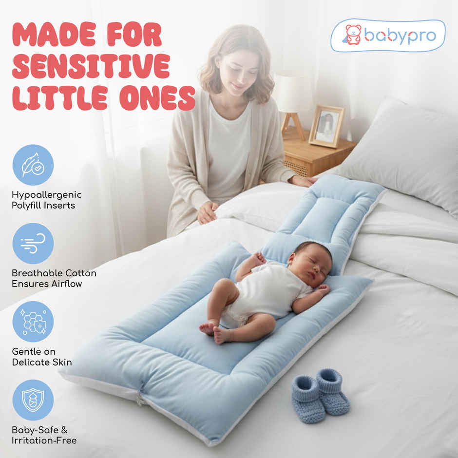 BabyPro 3 in 1 Baby Sleeping Bag Carry Nest and Mattress