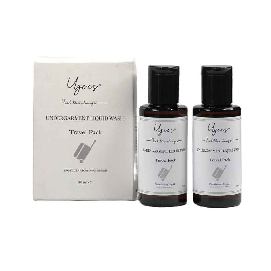 Ugees Undergarment Detergent Liquid Wash Travel Pack