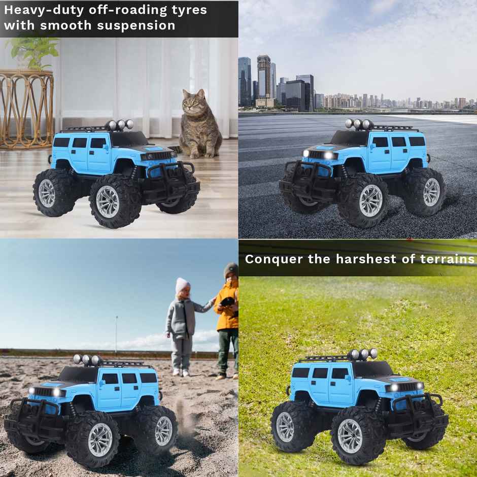 Frendo Off Roader Monster Rc Car - Humm Blue