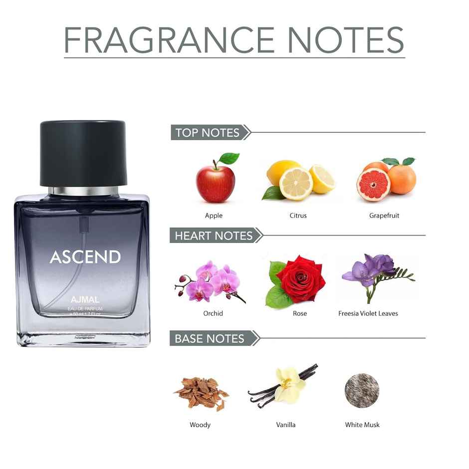 Ajmal Ascend Eau De Parfum Oriental Perfume