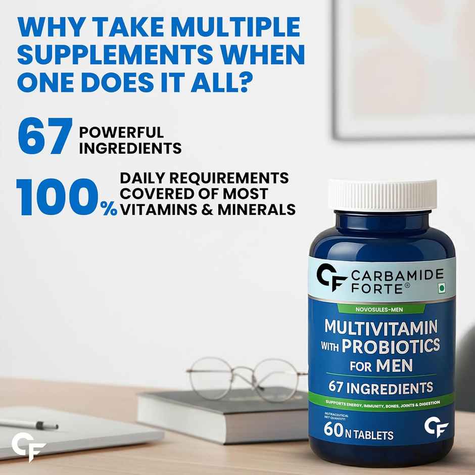 Carbamide Forte Multivitamin Tablet for Men Gym | Multi vitamin Tablet for Men | Multi Vitamin