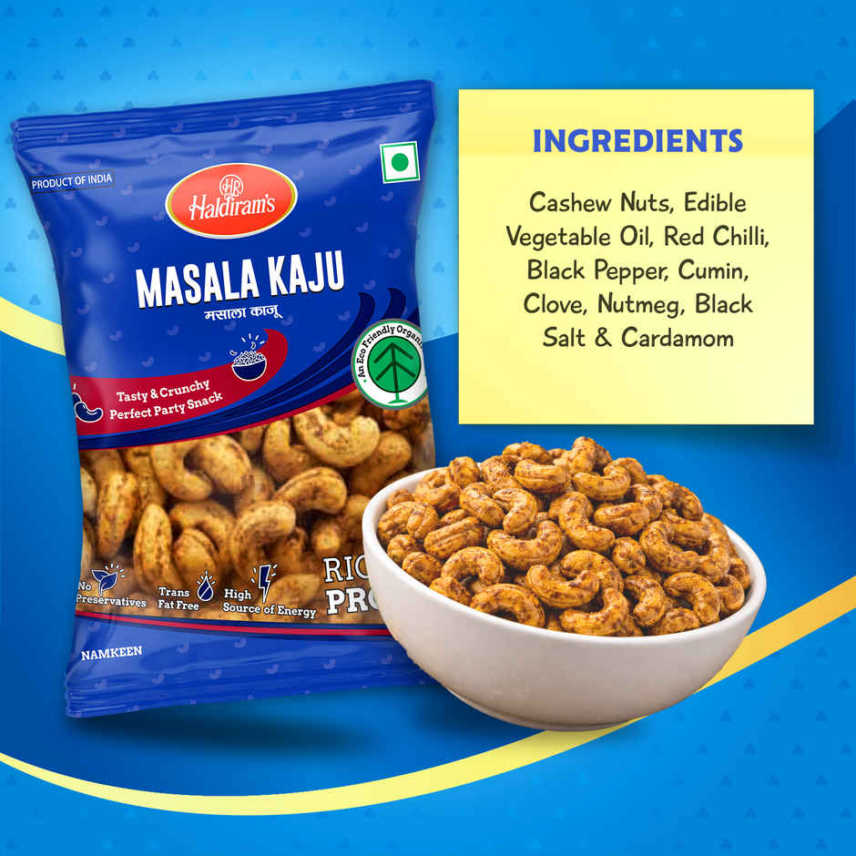 Haldiram's Nagpur Masala Kaju | Spiced & Nutty