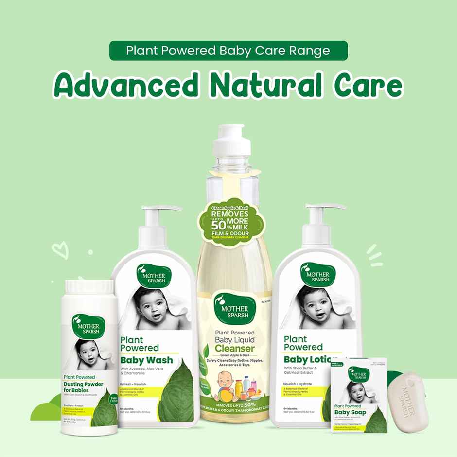 Mother Sparsh Plant Powered Natural Baby Liquid Cleanser Refill Pack