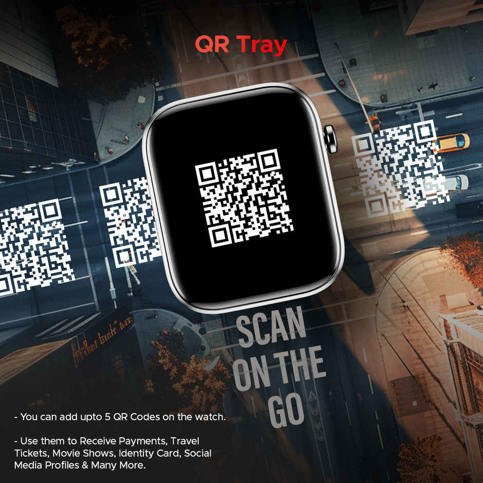 boAt Storm Call 3 Smartwatch | 1.83" Display | BT Calling - Dark Blue