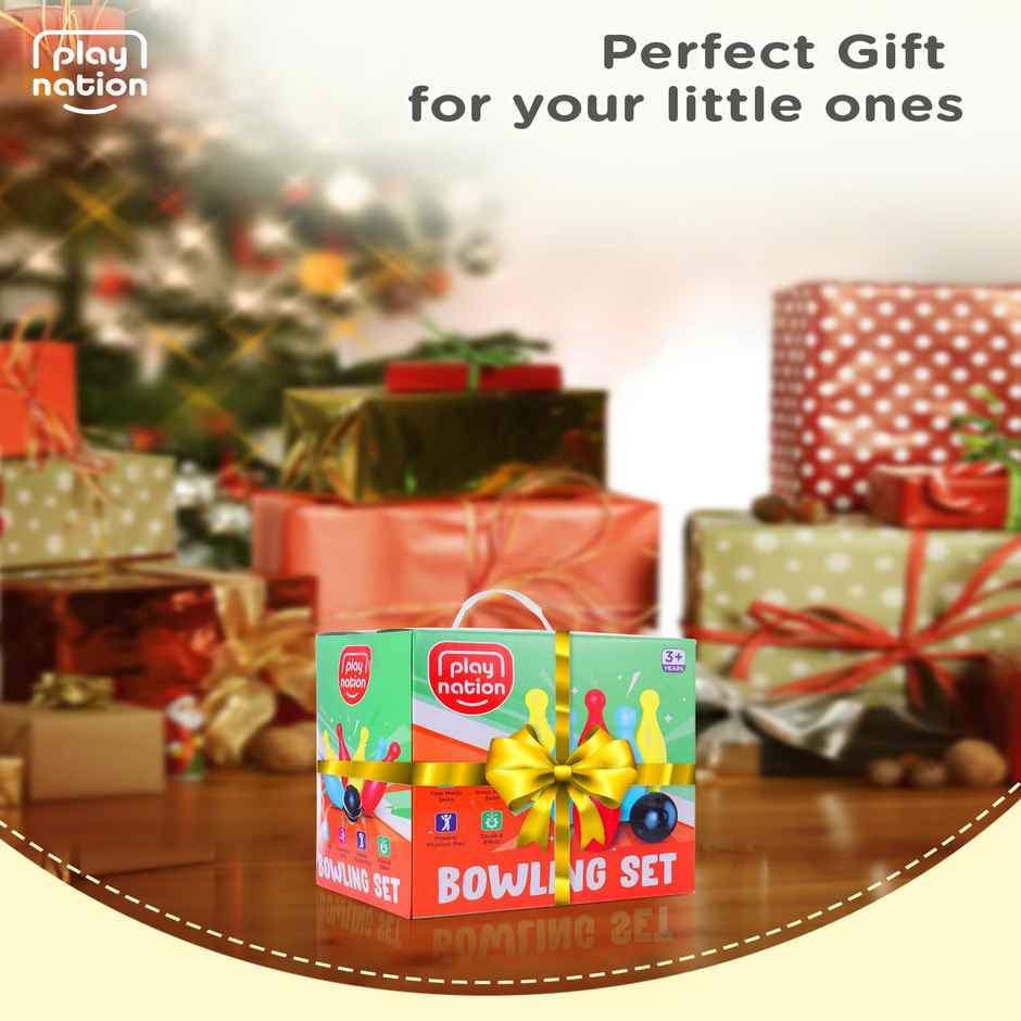 Play Nation Bowling Set - Multicolour