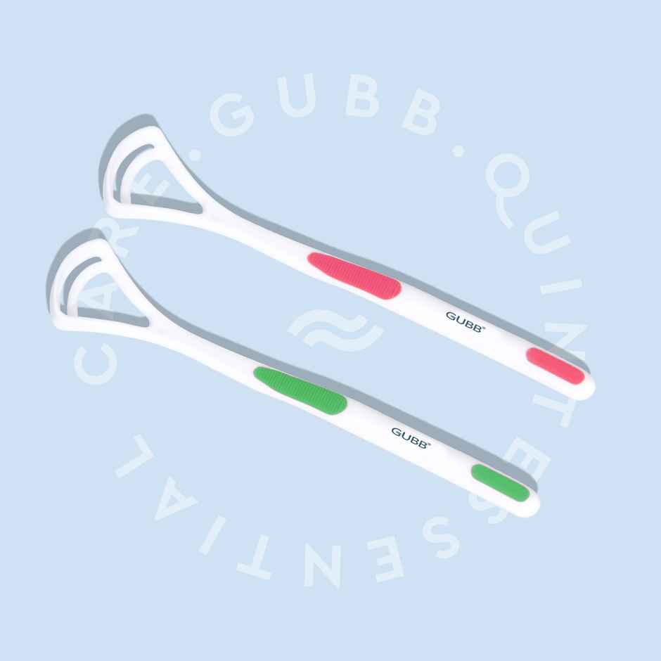 GUBB Plastic Tongue Cleaner Set | Assorted
