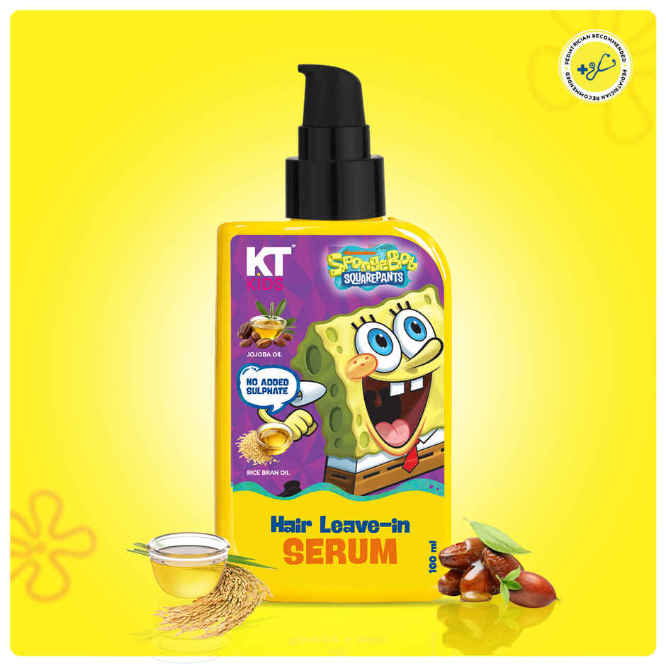 KT Kids Hair Leave In Serum (Rice Bran Oil & Jojoba) 1 Pack