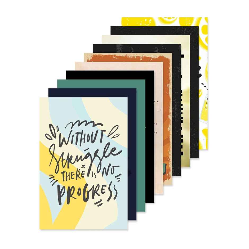 Paper Plane Design Wall Posters For Office Decor | Set of 10 | Size | 12 Inch x 18 Inch | D28