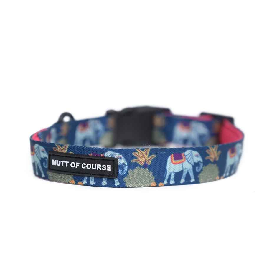 Mutt Of Course Royal Elephant Theme - Cat Collar 2Xs