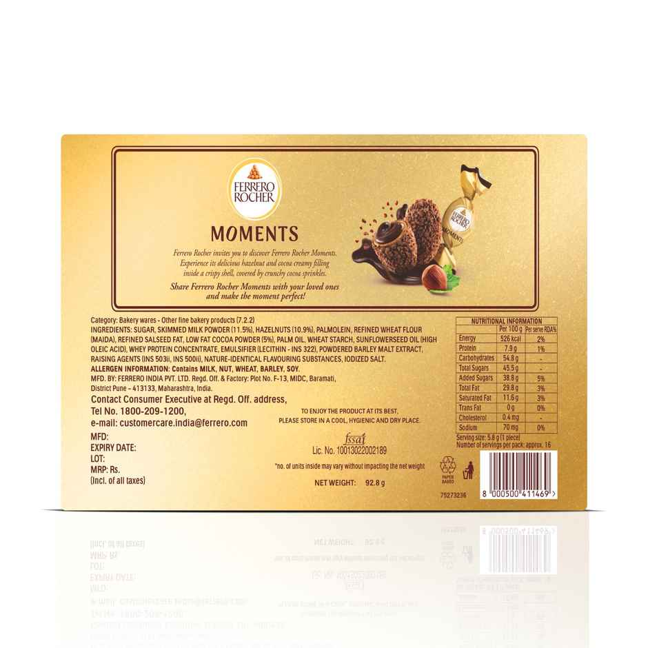 Ferrero Rocher Moments Chocolate Pack Combo