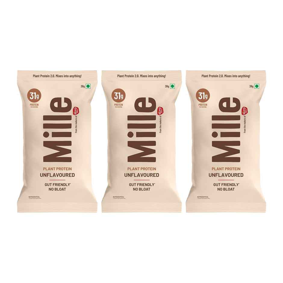 Mille Plant Protein | 31g Protein Scoop | Unflavoured | Mixes into Any Dish