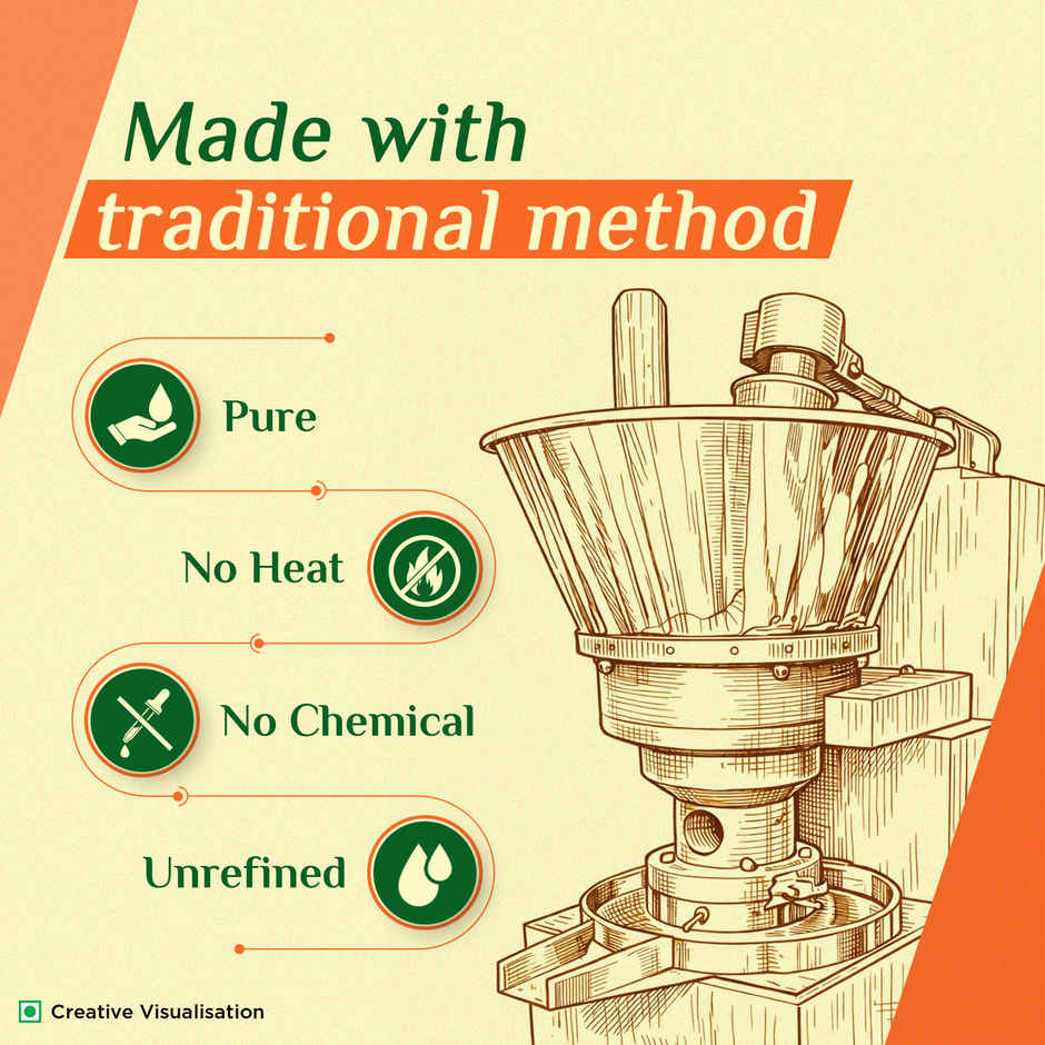 Saffola Sesame (Til-Gingelly) Seed Cold Pressed Oil | Helps Lower Cholesterol