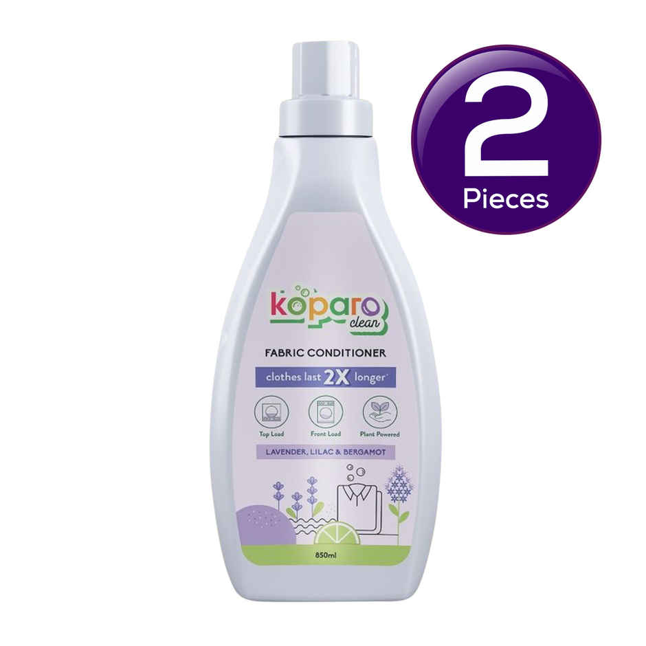 Koparo Clean After Wash French Lavender Fabric Conditioner | 100% vegan Combo