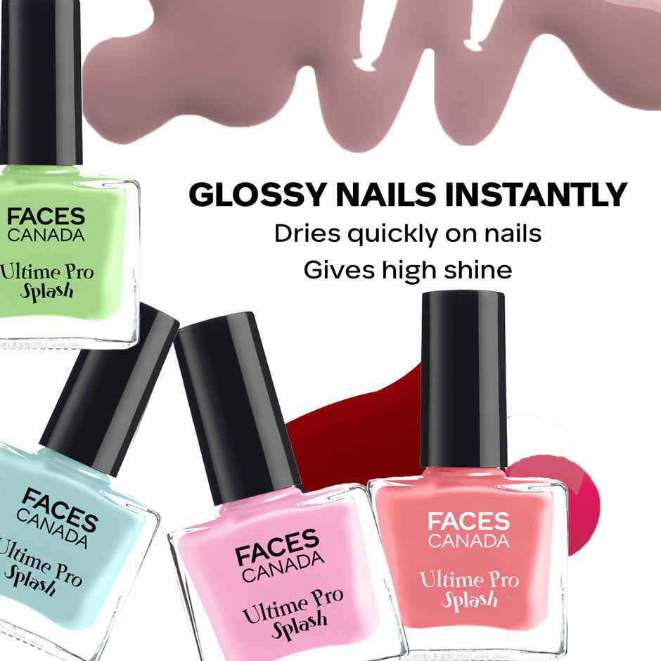 Faces Canada Ultime Pro Splash Mini Nail Enamel | Pastel Paradise