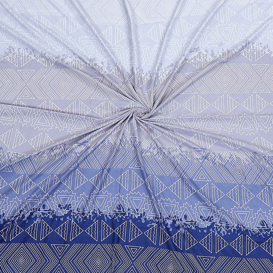 Status King Size Double Microfibre Geometric Bedsheet | Assorted | 87 x 94 in