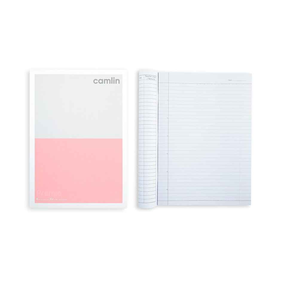 Camlin Premio 64 Gsm Single Line 300 Pages Notebook Pack Of 2