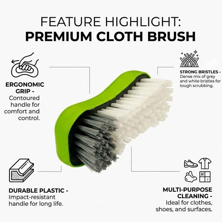 Proclean Cloth Brush | 8 Shaped | Assorted