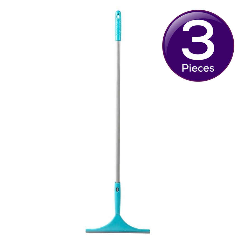 Gebi Sparkle Plus Bathroom/Window Wiper For Mess Free Cleaning Combo