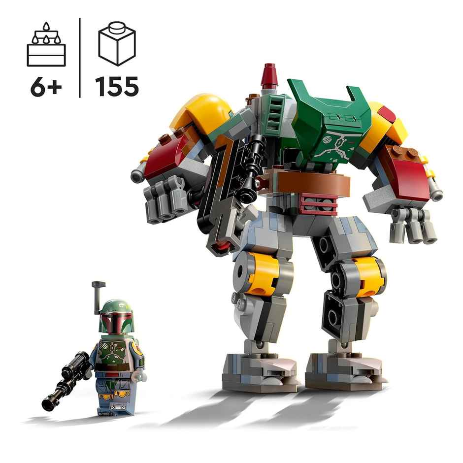 Lego Star Wars Boba Fett Mech Building Toy Set (155 Pieces)