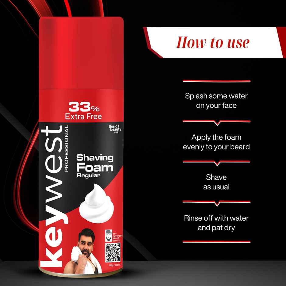 Keywest Regular Shaving Foam