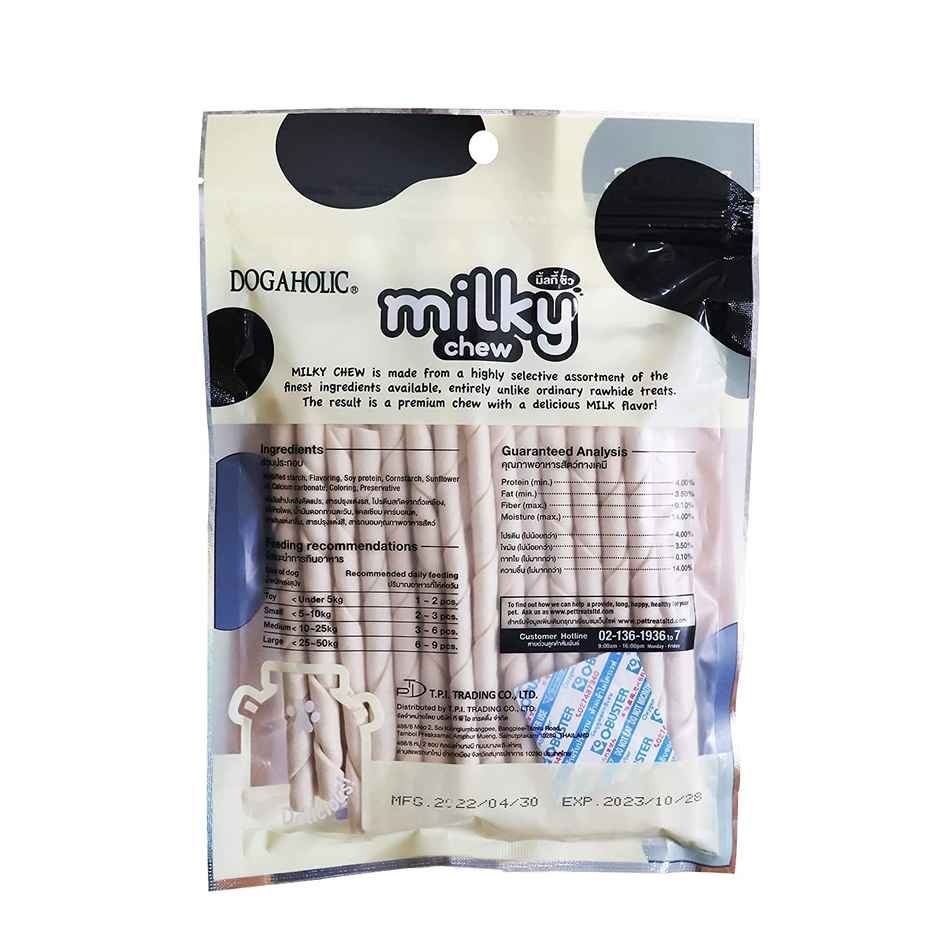 Foodie Puppies Dogaholic Milky Chews Dog Treats | 30 in 1