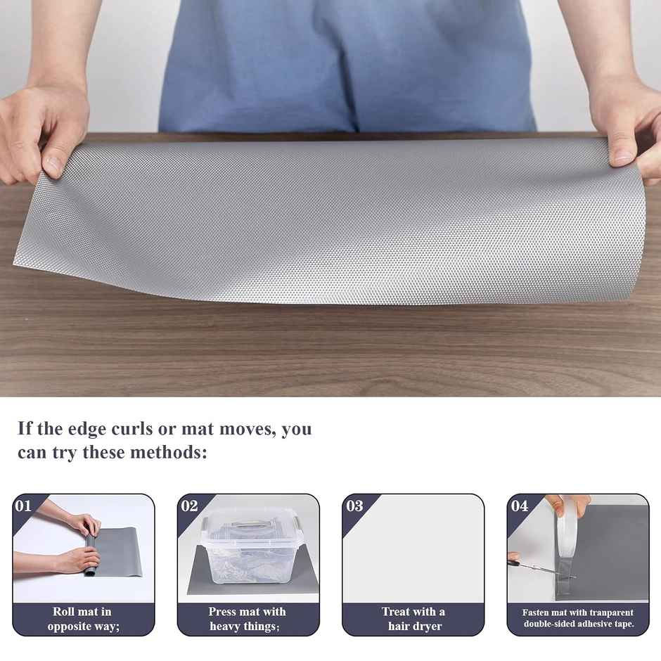 Let's Vybe Multipurpose Washable Anti Slip Mat 3 m