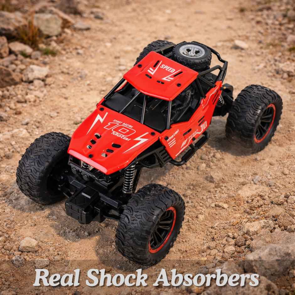 Race n Roll 2.4G Remote Control Rock Crawler Red