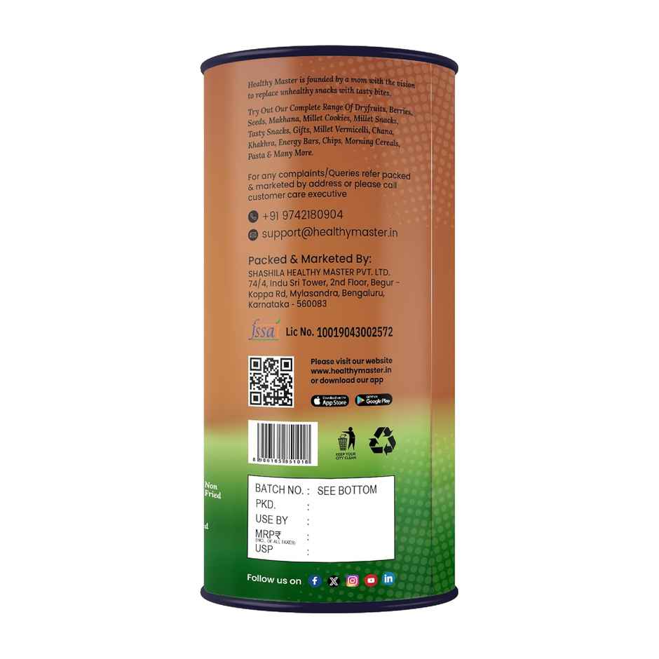 Healthy Master Baked Wheat Mathri (Flax seed)